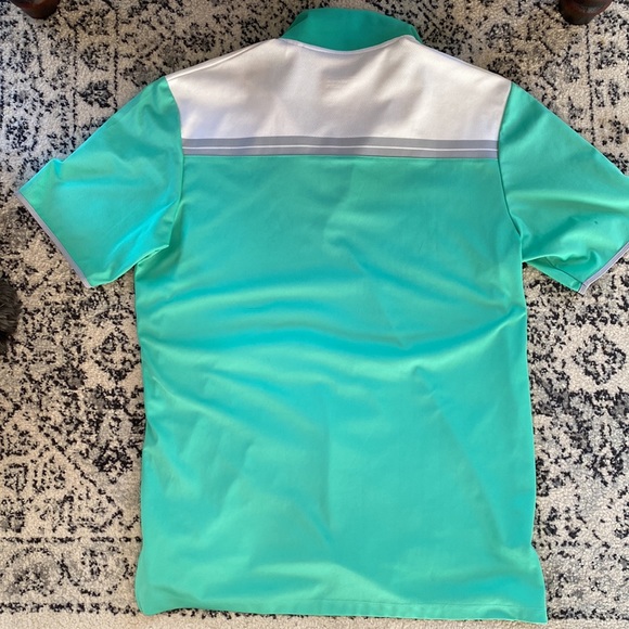 EUC - Men’s - Medium - Adidas Golf Polo (Teal) - Picture 5 of 5